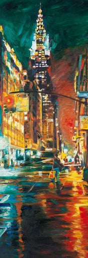 Jürgen Schmiedekampf  ...and the red light was in my mind affiche art 34x99cm | Yourdecoration.fr