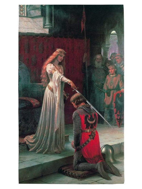 Edmund Blair Leighton  The Accolade, 1901 affiche art 60x80cm | Yourdecoration.fr