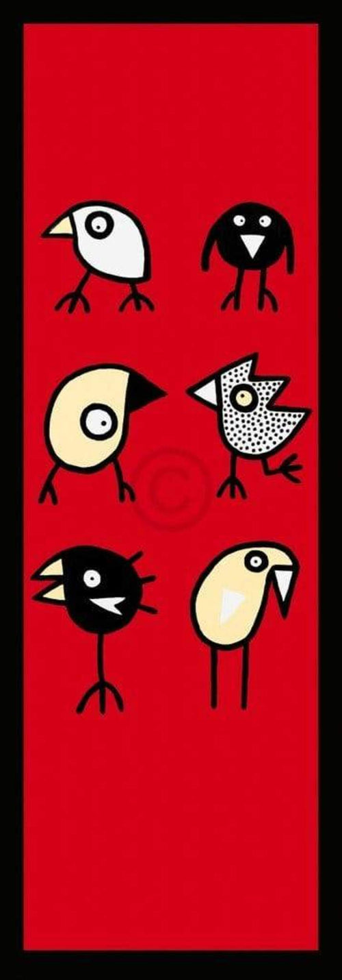 Birdman Hans Lan  Happy together affiche art 35x100cm | Yourdecoration.fr