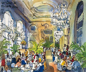 Michael Leu  Luncheon, Musée d'Orsay affiche art 60x50cm | Yourdecoration.fr