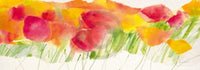 Marta Peuckert  Poppy ribbon yellow affiche art 100x35cm | Yourdecoration.fr