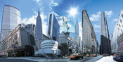 Nyss  N.Y.Highlights affiche art 100x50cm | Yourdecoration.fr