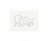 PGM Paul Klee Masque di Rinoceros affiche art 60x50cm | Yourdecoration.fr