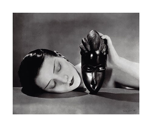 PGM Man Ray Noir et Blanche affiche art 60x50cm | Yourdecoration.fr