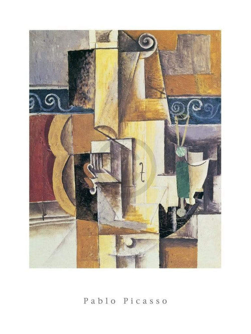 Pablo Picasso  Violin and Guitar affiche art 60x80cm | Yourdecoration.fr