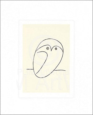 Pablo Picasso  Le Hibou affiche art 50x60cm | Yourdecoration.fr