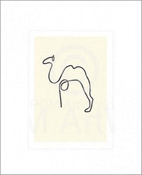Pablo Picasso  Le Chameau affiche art 50x60cm | Yourdecoration.fr