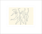 Pablo Picasso  Trois danseuses, 1924 affiche art 60x50cm | Yourdecoration.fr