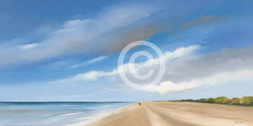 Hans Paus  Along the Sea I affiche art 100x50cm | Yourdecoration.fr