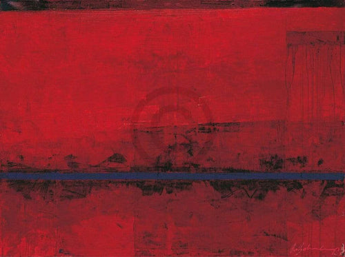 Ralf Bohnenkamp  RED affiche art 138x98cm | Yourdecoration.fr