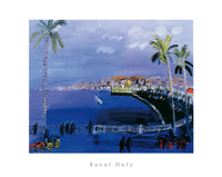Raoul Dufy  Baie de Anges, Nice affiche art 50x40cm | Yourdecoration.fr