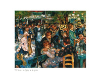 Auguste Renoir  Le Moulin de la Galette affiche art 70x50cm | Yourdecoration.fr