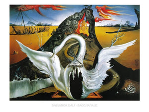 Salvador Dali  Bacchanale affiche art 80x60cm | Yourdecoration.fr