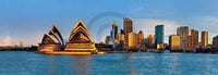 Shutterstock  Sydney circular quay panorama affiche art 95x33cm | Yourdecoration.fr