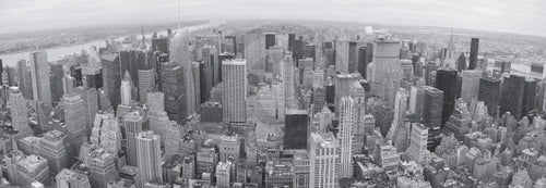 Shutterstock  Manhatten panorama affiche art 95x33cm | Yourdecoration.fr