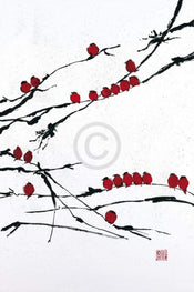 Jenny Tsang  Bamboo Chorus affiche art 41x61cm | Yourdecoration.fr