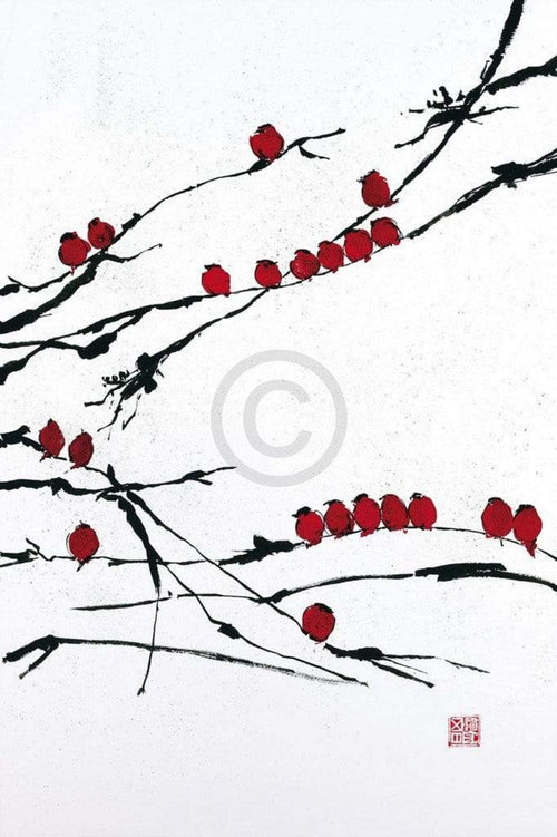 Jenny Tsang  Bamboo Chorus affiche art 41x61cm | Yourdecoration.fr