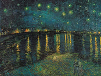 Vincent Van Gogh  Notte stellata affiche art 80x60cm | Yourdecoration.fr