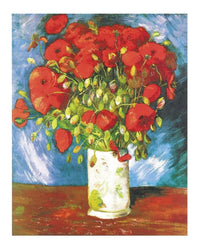 Vincent Van Gogh  Poppies affiche art 40x50cm | Yourdecoration.fr