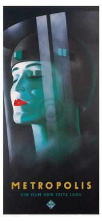 Werner Graul  Metropolis affiche art 88x190cm | Yourdecoration.fr
