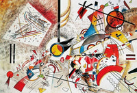 Wassily Kandinsky  Sans titre affiche art 100x70cm | Yourdecoration.fr