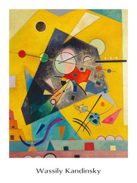 Wassily Kandinsky  Harmonie Tranquille affiche art 60x80cm | Yourdecoration.fr