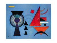 Wassily Kandinsky  Weiches Hart affiche art 80x60cm | Yourdecoration.fr