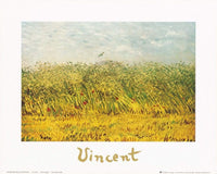 Vincent Van Gogh  The wheat field affiche art 30x24cm | Yourdecoration.fr