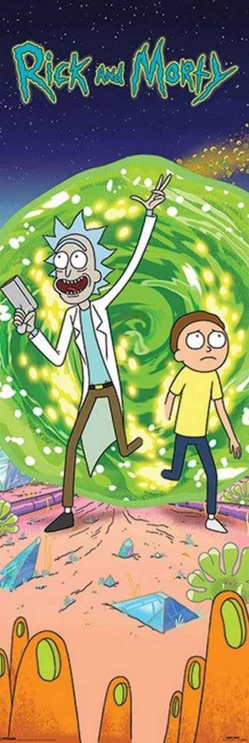 Pyramid Rick and Morty Portal Affiche 53x158cm | Yourdecoration.fr