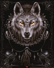 Pyramid Spiral Wolf Dreams Affiche 40x50cm | Yourdecoration.fr