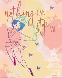 Pyramid Mulan Nothing Can Stop Me Affiche 40x50cm | Yourdecoration.fr