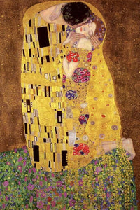 Pyramid Gustav Klimts the Kiss Affiche 61x91,5cm | Yourdecoration.fr