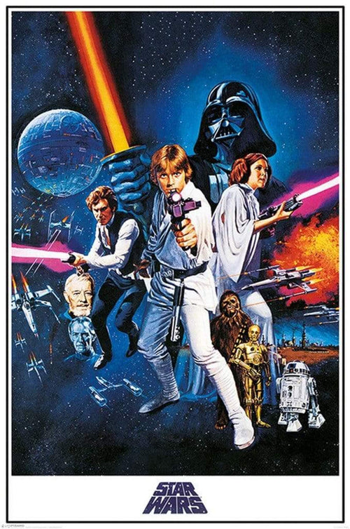 Pyramid Star Wars A New Hope One Sheet Affiche 61x91,5cm | Yourdecoration.fr