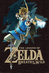 Pyramid The Legend of Zelda Breath of the Wild Game Cover Affiche 61x91,5cm | Yourdecoration.fr