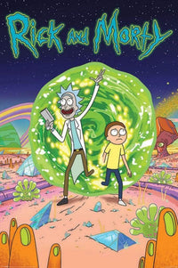 Pyramid Rick and Morty Portal Affiche 61x91,5cm | Yourdecoration.fr