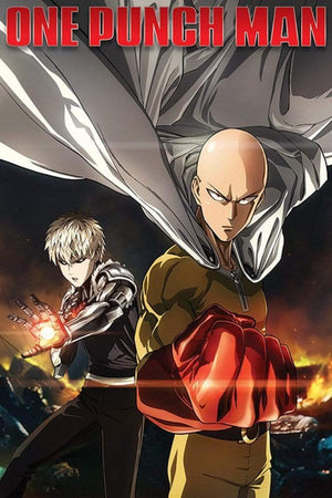 Pyramid One Punch Man Destruction Affiche 61x91,5cm | Yourdecoration.fr