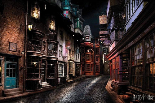 Pyramid Harry Potter Diagon Alley Affiche 91,5x61cm | Yourdecoration.fr