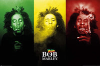 Pyramid Bob Marley Tricolour Smoke Affiche 91,5x61cm | Yourdecoration.fr