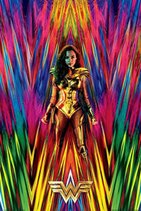 Pyramid Wonder Woman 1984 Neon Static Affiche 61x91,5cm | Yourdecoration.fr