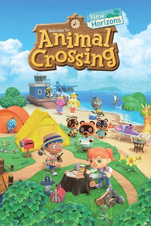 Pyramid Animal Crossing New Horizons Affiche 61x91,5cm | Yourdecoration.fr