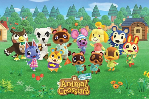 Pyramid Animal Crossing Lineup Affiche 91,5x61cm | Yourdecoration.fr