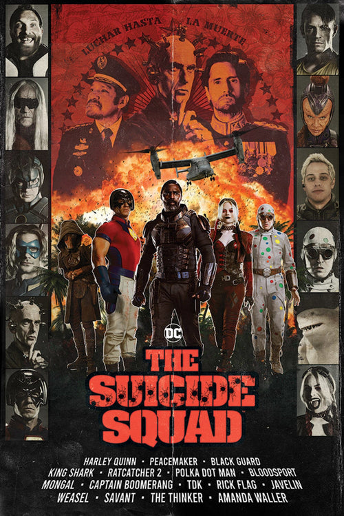 Pyramid The Suicide Squad Team Affiche 61x91,5cm | Yourdecoration.fr