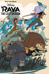 Pyramid Raya and the Last Dragon Jumping Into Action Affiche 61x91,5cm | Yourdecoration.fr