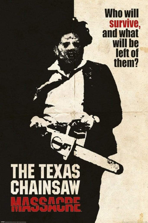 Pyramid Texas Chainsaw Massacre Who Will Survive Affiche 61x91,5cm | Yourdecoration.fr