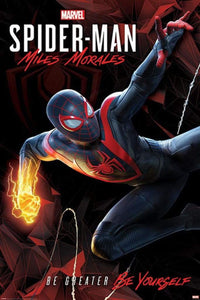 Pyramid Spider Man Miles Morales Cybernetic Swing Affiche 61x91,5cm | Yourdecoration.fr