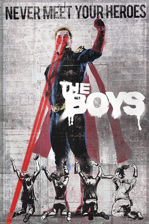 Pyramid The Boys Homelander Stencil Affiche 61x91,5cm | Yourdecoration.fr