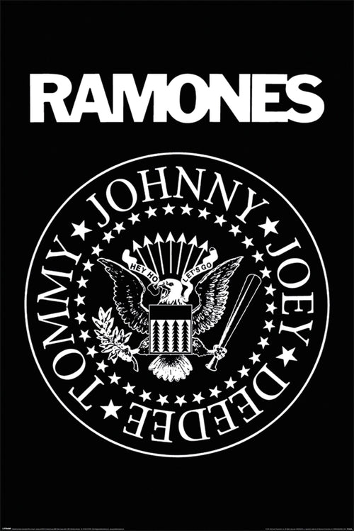 Pyramid Ramones Logo Affiche 61x91,5cm | Yourdecoration.fr