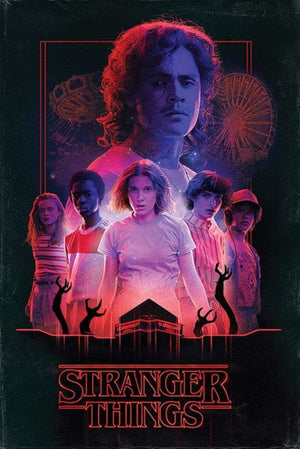 Pyramid Stranger Things Horror Affiche 61x91,5cm | Yourdecoration.fr