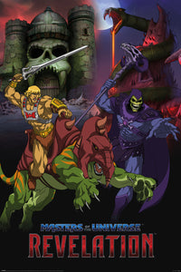 Pyramid Masters of the Universe Revelation Good vs Evil Affiche 61x91,5cm | Yourdecoration.fr