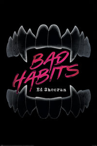 Pyramid Ed Sheeran Bad Habits Affiche 61x91,5cm | Yourdecoration.fr